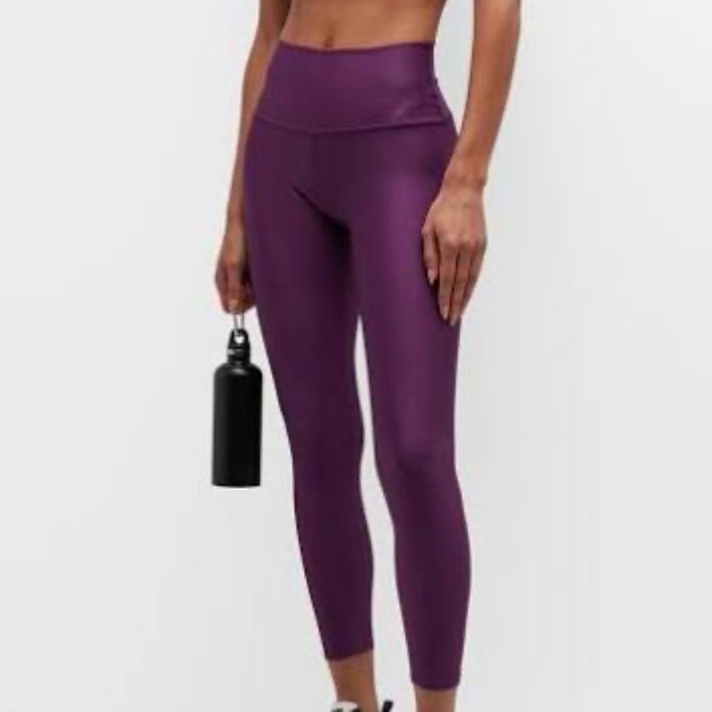 Alo Yoga Dark Plum Airlift 7/8 Legging